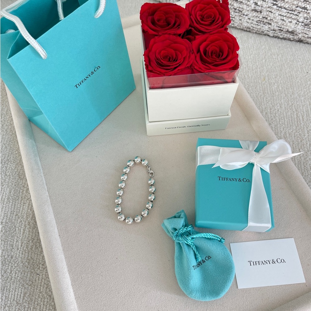 Tiffany Hardwear Ball Bracelet in Silver size 7” NEW $750 in Tiffany Blue Box - Picture 15 of 16